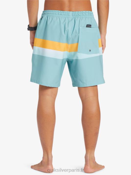 Hommes Quiksilver aérographe surfsilk 17 volées D6PT655 camée bleu