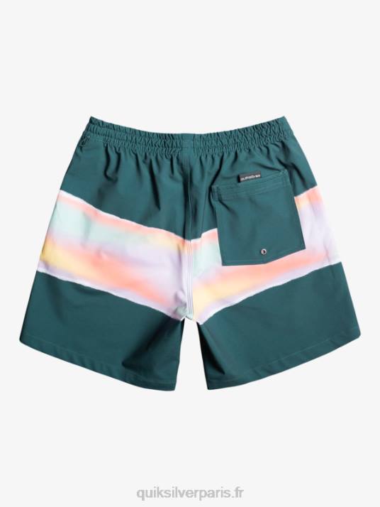 Hommes Quiksilver aérographe surfsilk 17 volées D6PT657 La marine de minuit