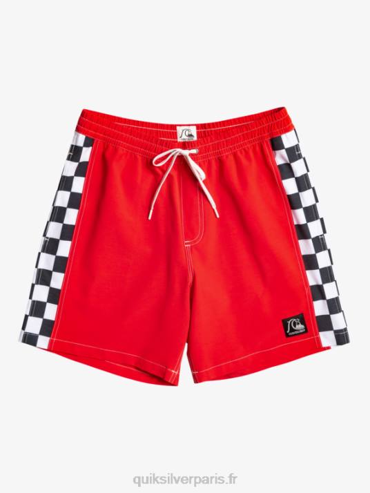 Hommes Quiksilver arc original 17 volées D6PT530 rouge à haut risque