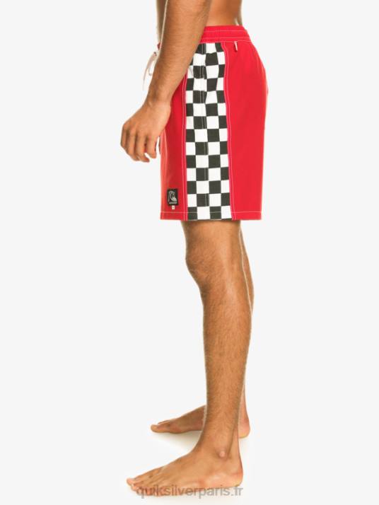 Hommes Quiksilver arc original 17 volées D6PT530 rouge à haut risque
