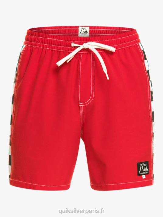 Hommes Quiksilver arc original 17 volées D6PT530 rouge à haut risque