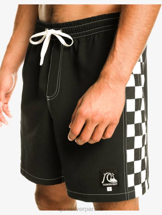 Hommes Quiksilver arc original 17 volées D6PT531 noir