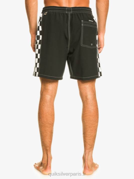 Hommes Quiksilver arc original 17 volées D6PT531 noir
