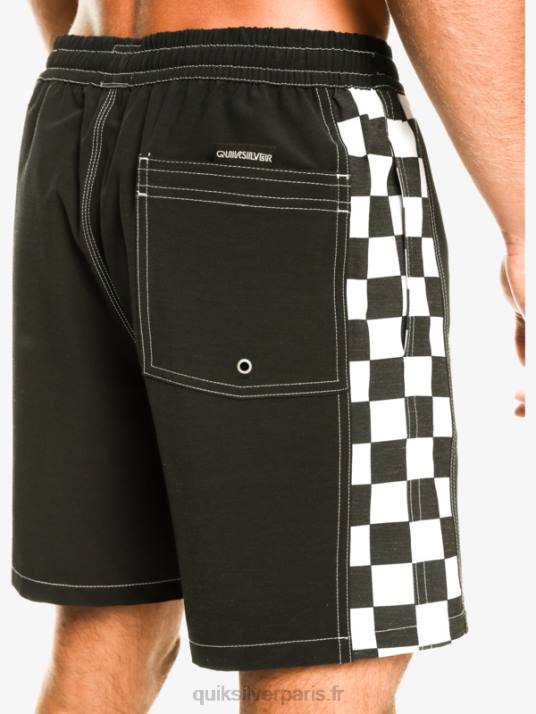 Hommes Quiksilver arc original 17 volées D6PT531 noir