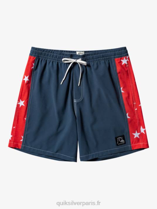 Hommes Quiksilver arc original 17 volées D6PT533 La marine de minuit