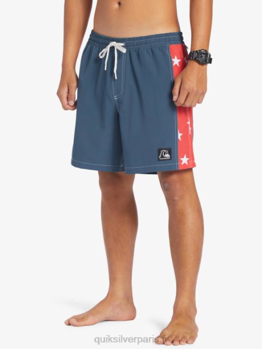 Hommes Quiksilver arc original 17 volées D6PT533 La marine de minuit