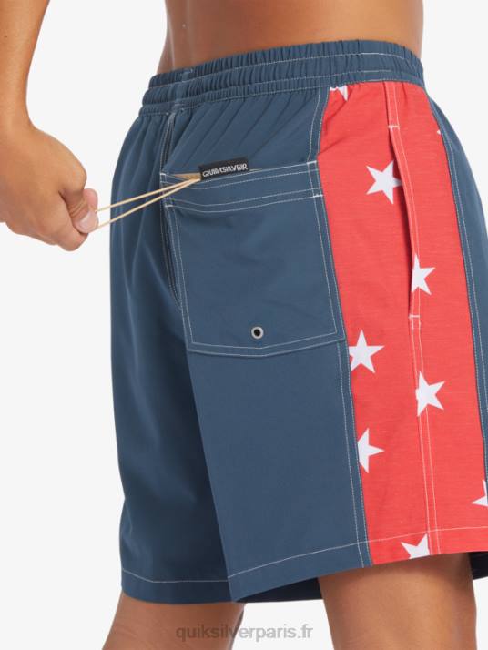 Hommes Quiksilver arc original 17 volées D6PT533 La marine de minuit