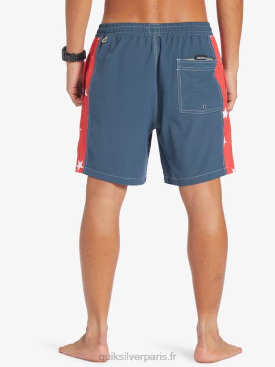 Hommes Quiksilver arc original 17 volées D6PT533 La marine de minuit