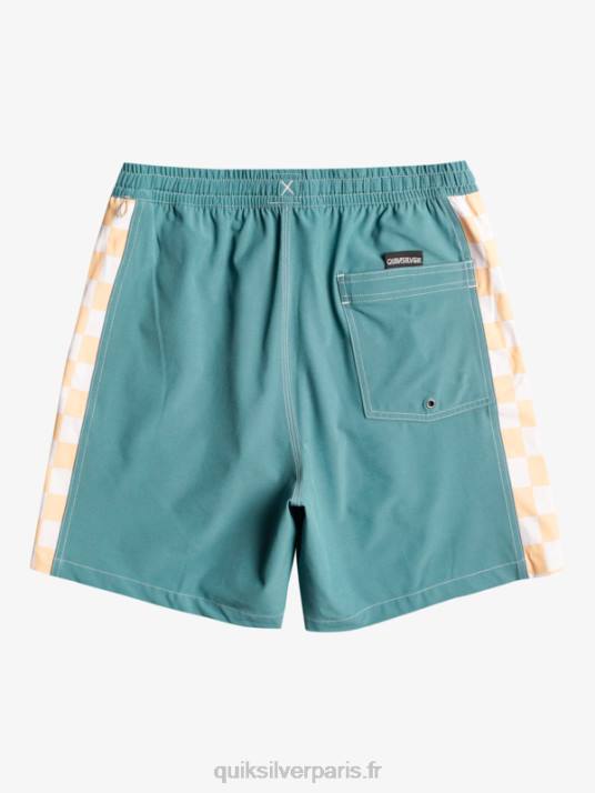 Hommes Quiksilver arc original 17 volées D6PT534 bleu de bretagne