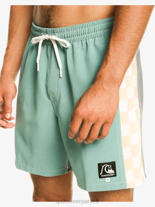 Hommes Quiksilver arc original 17 volées D6PT534 bleu de bretagne