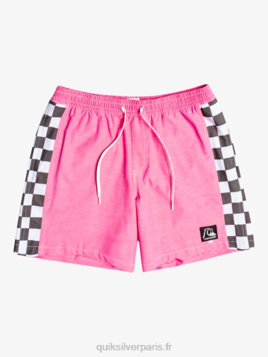 Hommes Quiksilver arc original chanvre 17 volées D6PT1673 rose choquant