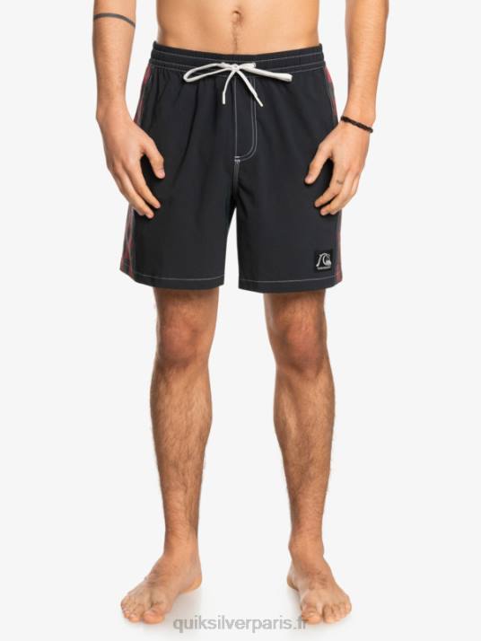 Hommes Quiksilver arc original chanvre 17 volées D6PT1675 macadam
