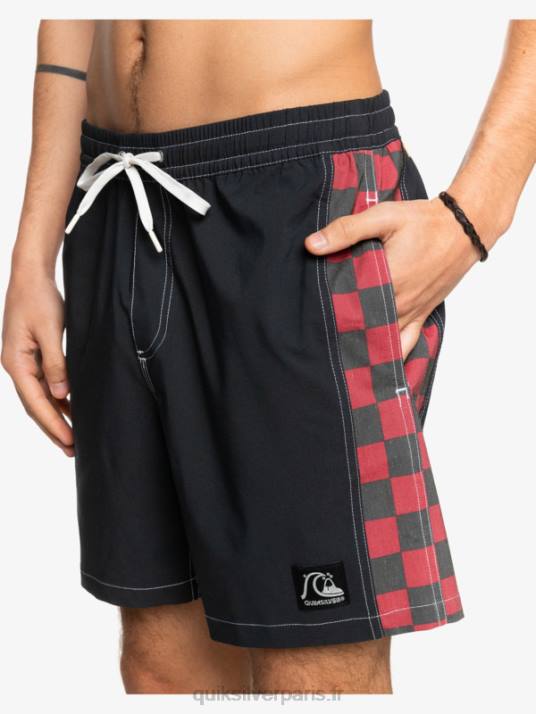 Hommes Quiksilver arc original chanvre 17 volées D6PT1675 macadam
