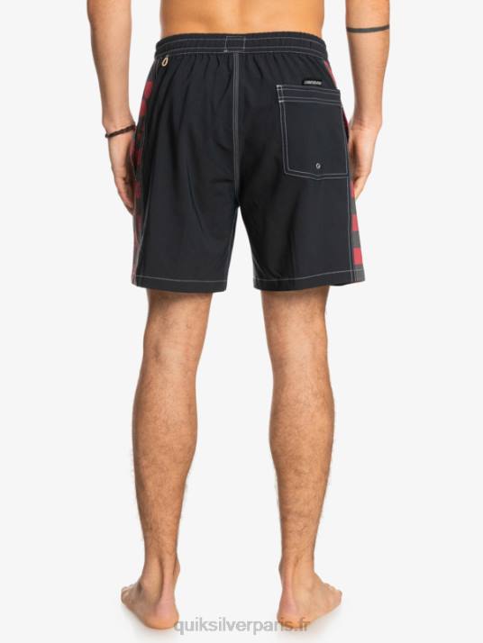 Hommes Quiksilver arc original chanvre 17 volées D6PT1675 macadam