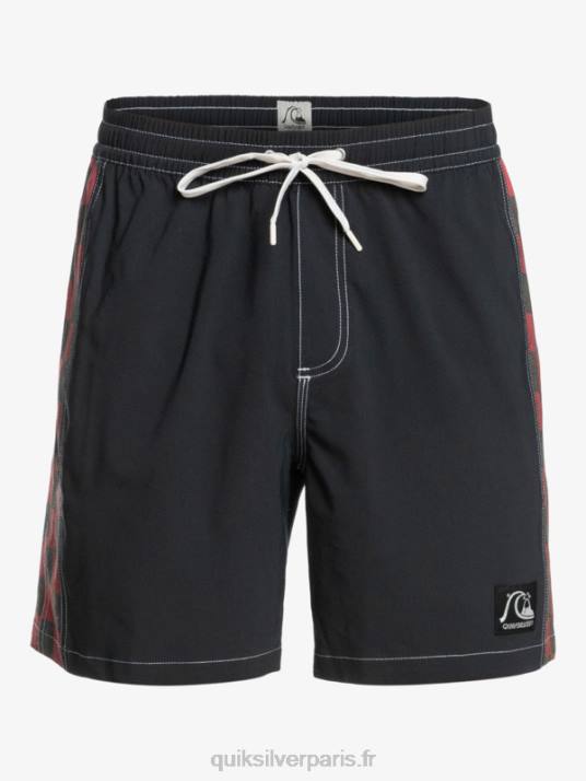 Hommes Quiksilver arc original chanvre 17 volées D6PT1675 macadam