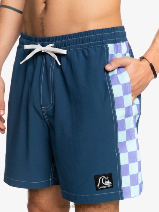Hommes Quiksilver arc original chanvre 17 volées D6PT1676 insigne bleu