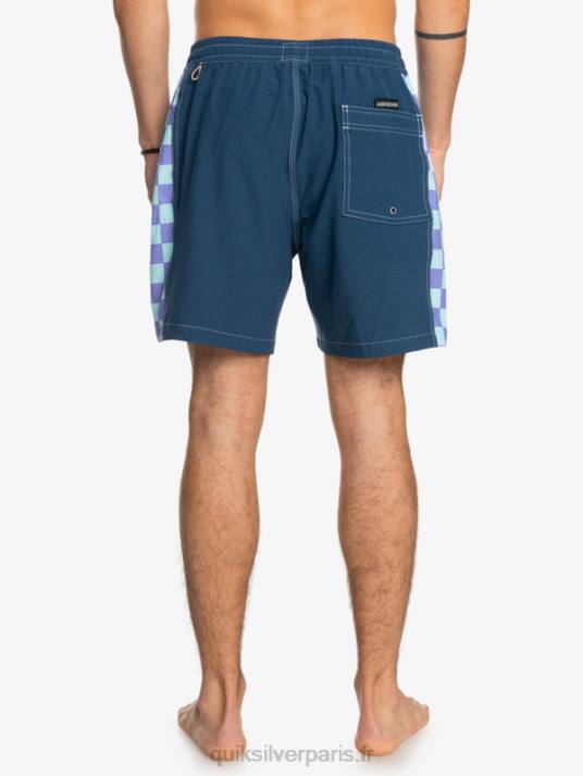 Hommes Quiksilver arc original chanvre 17 volées D6PT1676 insigne bleu