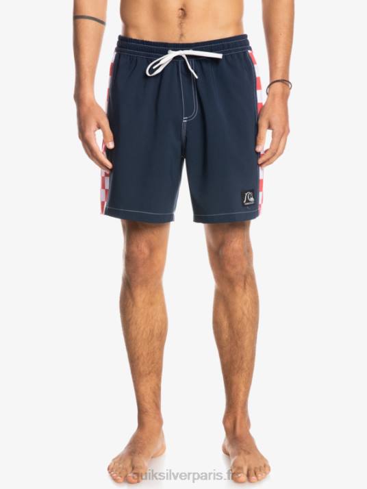 Hommes Quiksilver arc original chanvre 17 volées D6PT1678 blazer bleu marine