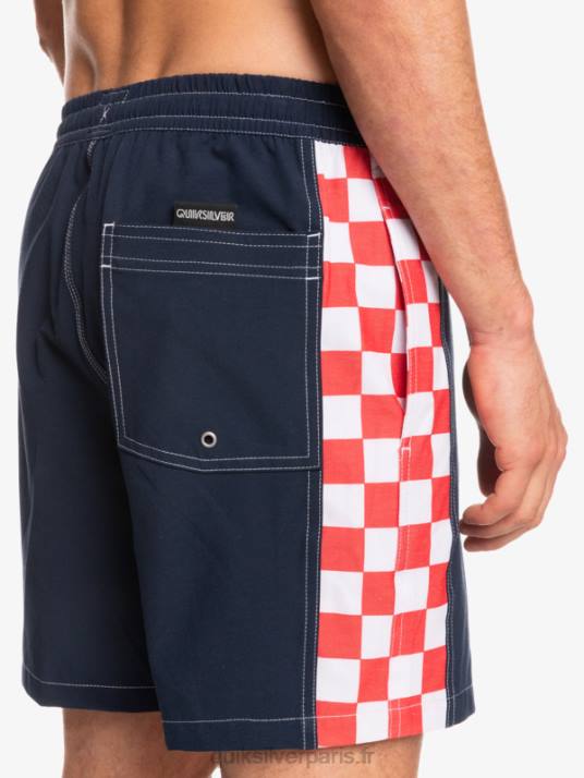 Hommes Quiksilver arc original chanvre 17 volées D6PT1678 blazer bleu marine