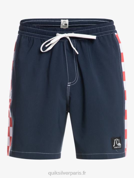 Hommes Quiksilver arc original chanvre 17 volées D6PT1678 blazer bleu marine