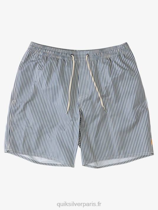 Hommes Quiksilver bande de pont waterman 19 volées D6PT1842 bande de pont bleu enseigne