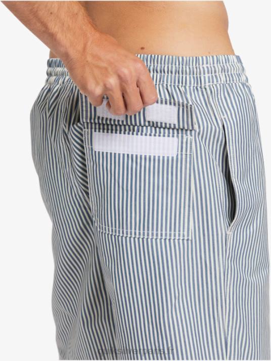Hommes Quiksilver bande de pont waterman 19 volées D6PT1842 bande de pont bleu enseigne
