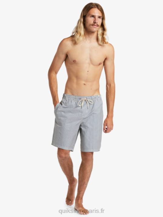 Hommes Quiksilver bande de pont waterman 19 volées D6PT1842 bande de pont bleu enseigne
