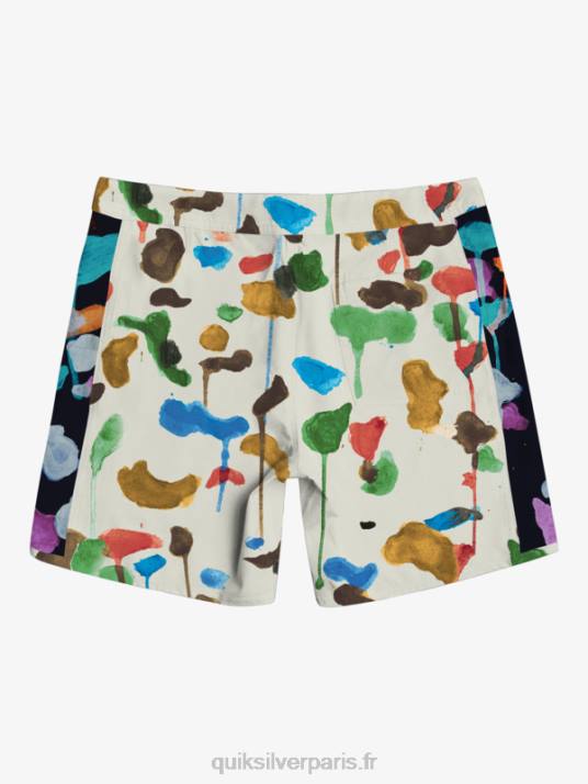 Hommes Quiksilver boardshort 18 en toile vierge arche originale hempstretch D6PT1822 natas kaupas - bouleau