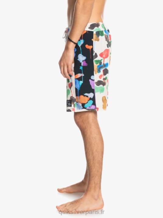 Hommes Quiksilver boardshort 18 en toile vierge arche originale hempstretch D6PT1822 natas kaupas - bouleau