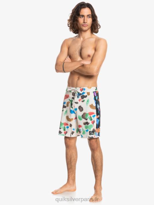 Hommes Quiksilver boardshort 18 en toile vierge arche originale hempstretch D6PT1822 natas kaupas - bouleau