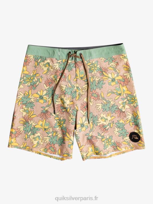 Hommes Quiksilver boardshort 18 surfsilk délavé D6PT1754 tige d\'or