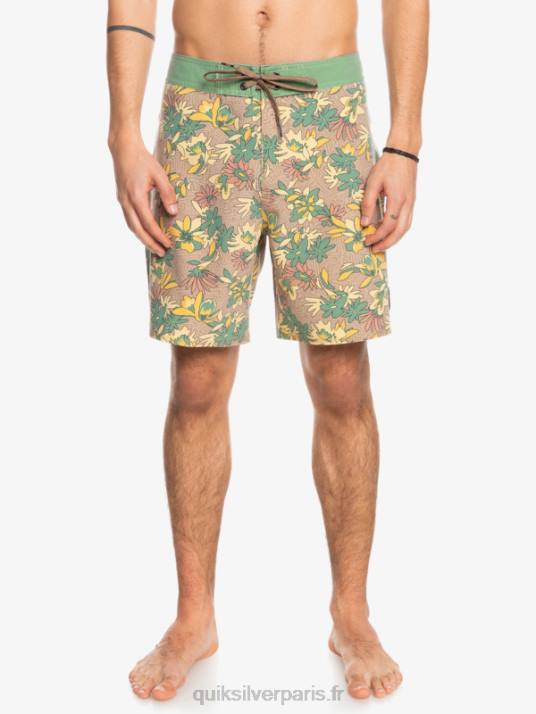 Hommes Quiksilver boardshort 18 surfsilk délavé D6PT1754 tige d\'or