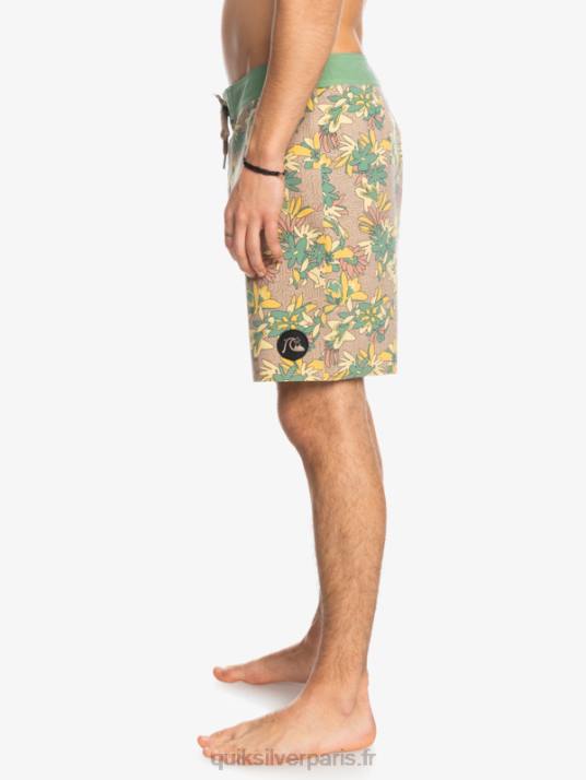 Hommes Quiksilver boardshort 18 surfsilk délavé D6PT1754 tige d\'or