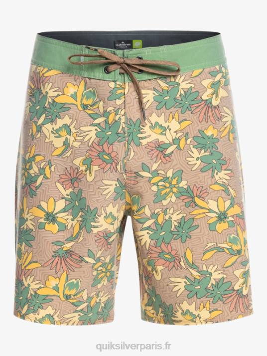 Hommes Quiksilver boardshort 18 surfsilk délavé D6PT1754 tige d\'or