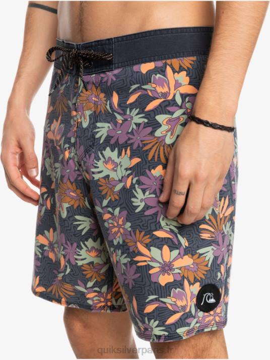 Hommes Quiksilver boardshort 18 surfsilk délavé D6PT1756 porte de fer