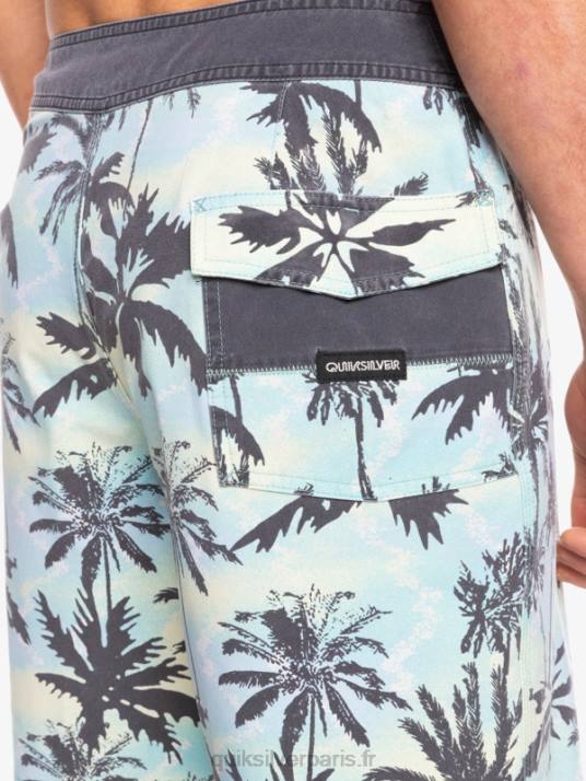 Hommes Quiksilver boardshort 18 surfsilk délavé D6PT1757 renoncule