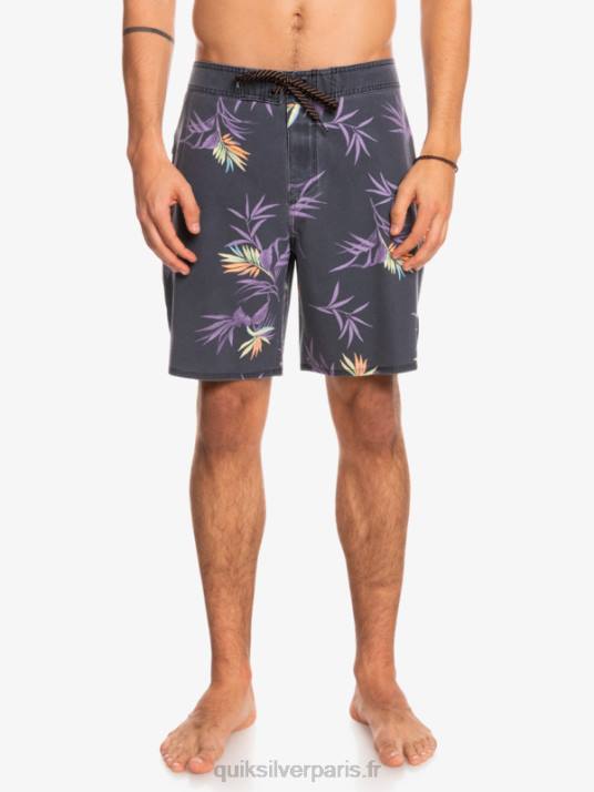 Hommes Quiksilver boardshort 18 surfsilk délavé D6PT1758 macadam