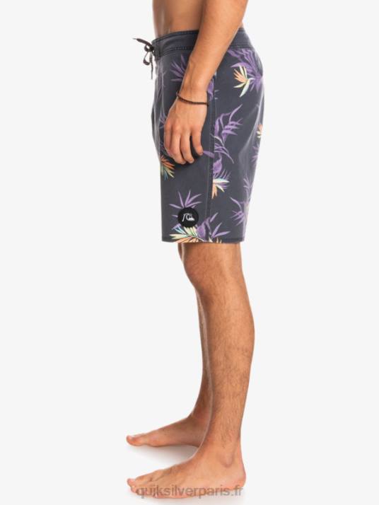 Hommes Quiksilver boardshort 18 surfsilk délavé D6PT1758 macadam