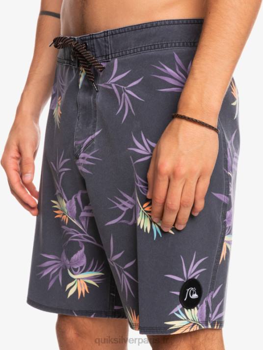 Hommes Quiksilver boardshort 18 surfsilk délavé D6PT1758 macadam