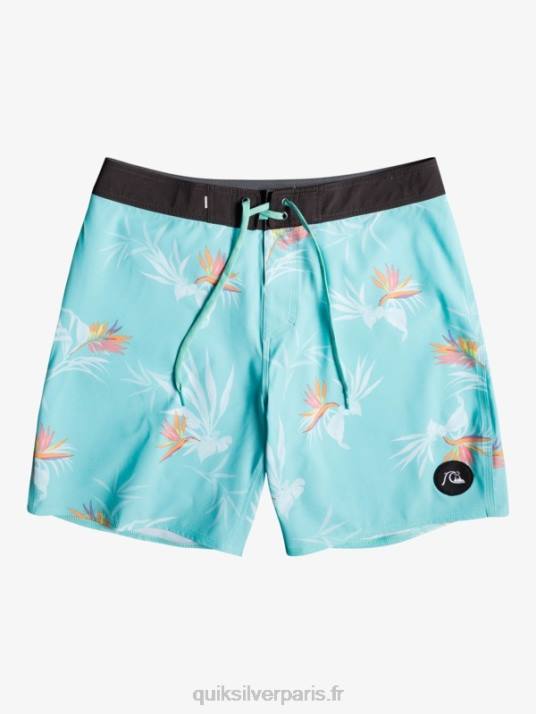 Hommes Quiksilver boardshort 18 surfsilk délavé D6PT1760 ange bleu