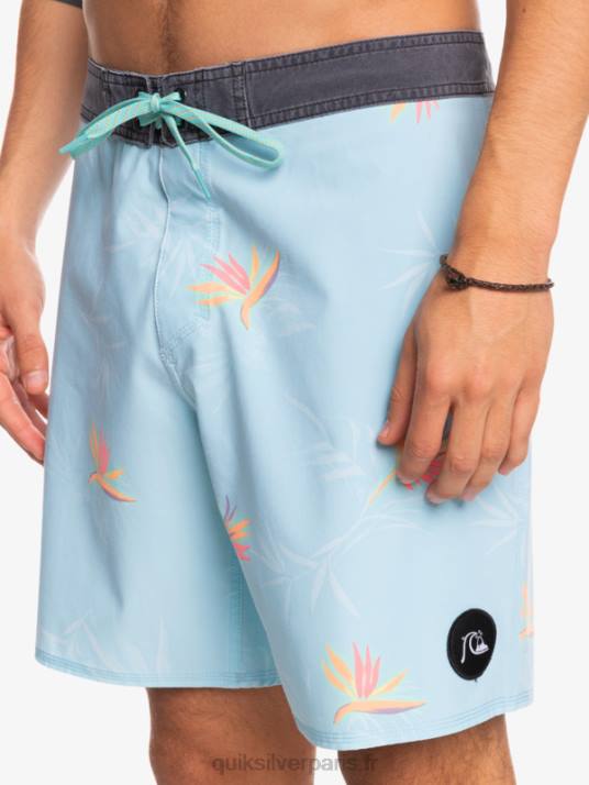 Hommes Quiksilver boardshort 18 surfsilk délavé D6PT1760 ange bleu
