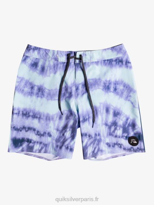 Hommes Quiksilver boardshort 18 surfsilk passepoilé D6PT1750 orchidée poussiéreuse