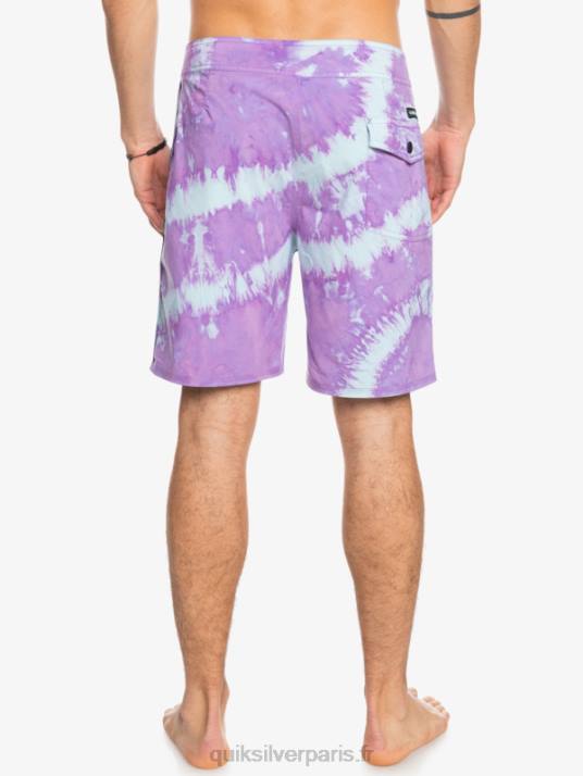 Hommes Quiksilver boardshort 18 surfsilk passepoilé D6PT1750 orchidée poussiéreuse
