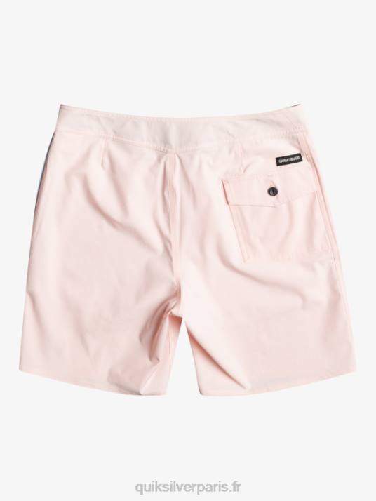 Hommes Quiksilver boardshort 18 surfsilk passepoilé D6PT1751 rose voilé