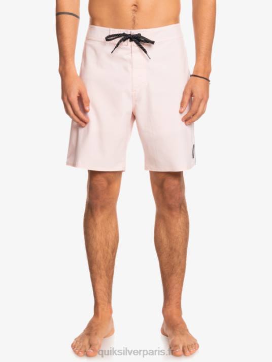 Hommes Quiksilver boardshort 18 surfsilk passepoilé D6PT1751 rose voilé
