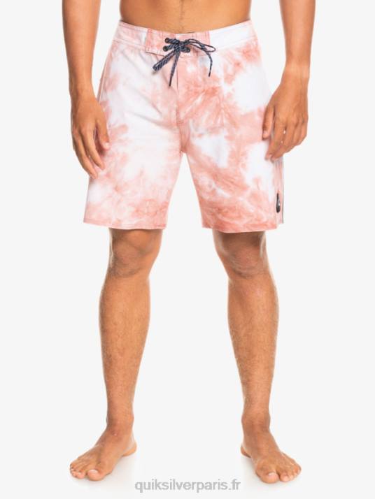 Hommes Quiksilver boardshort 18 surfsilk passepoilé D6PT1753 rosette