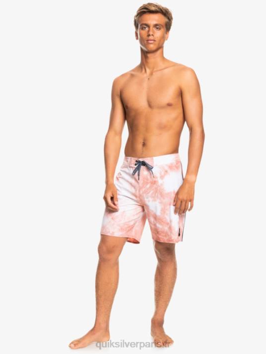 Hommes Quiksilver boardshort 18 surfsilk passepoilé D6PT1753 rosette