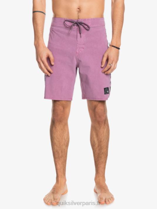 Hommes Quiksilver boardshort chanvre stretch original arch wash 18 D6PT1669 orchidée poussiéreuse