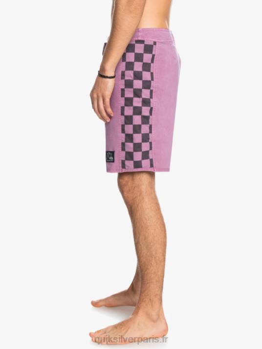 Hommes Quiksilver boardshort chanvre stretch original arch wash 18 D6PT1669 orchidée poussiéreuse