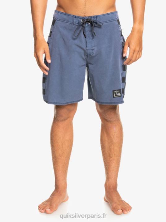 Hommes Quiksilver boardshort chanvre stretch original arch wash 18 D6PT1670 blazer bleu marine